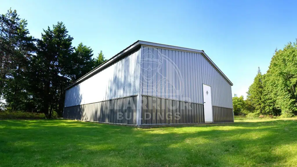 28x40x10 Side Entry Metal Building