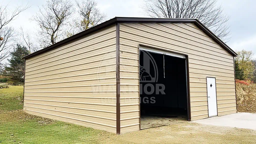 30x30x12 Metal Workshop Building