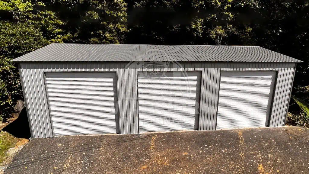30x60x16 Side Entry Steel Garage