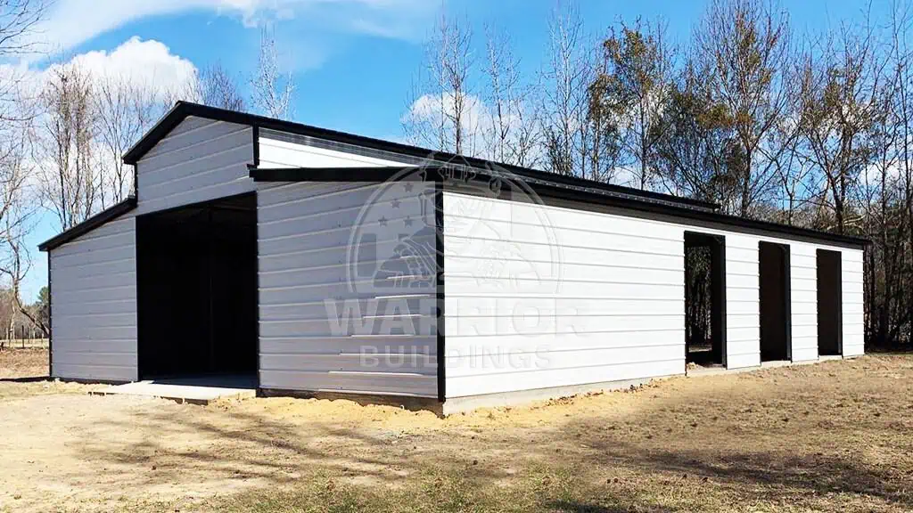 36x40x12 Steel Barn